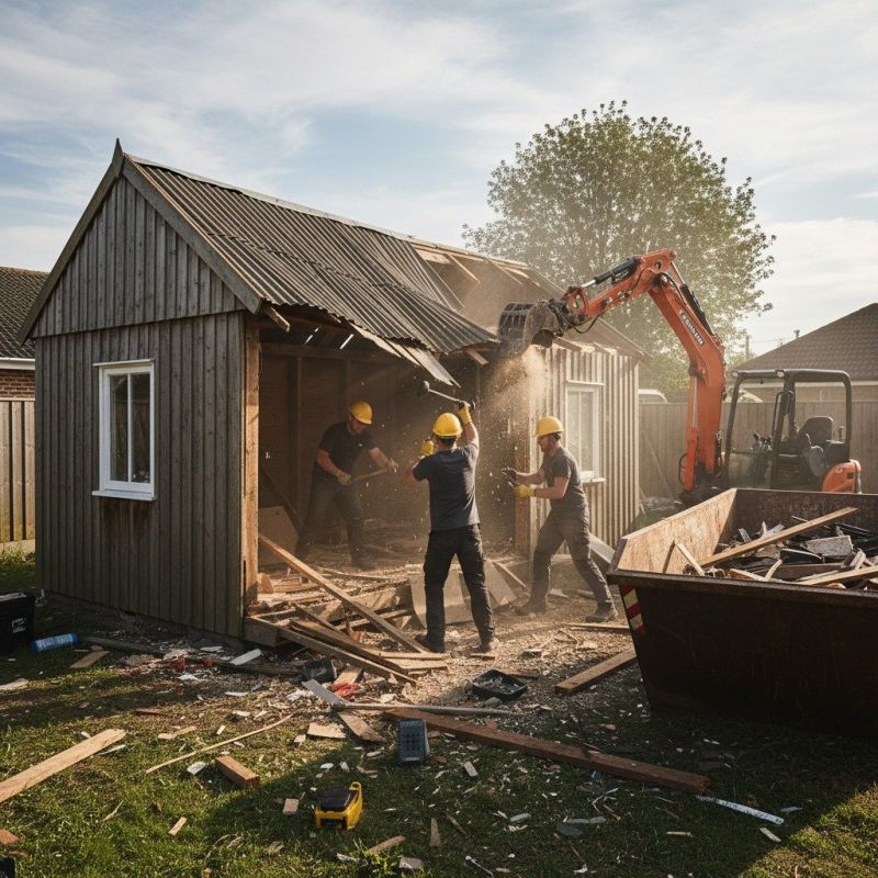 Carport Demolition in Bergen County, NJ