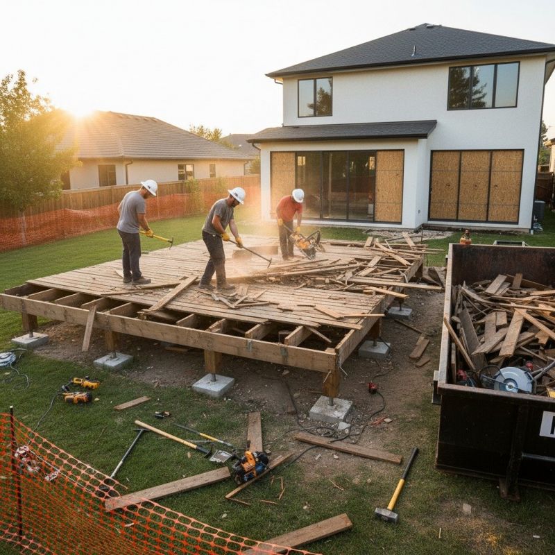 Concrete Steps Demolition in Bergen County, NJ